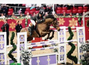 Halfzus Oase RV bracht het Internationale CSI*** 1.40m springpaard Twister RV (Lux x Indoctro) met de Spaanse amazone Paolo Amibilia Puig.