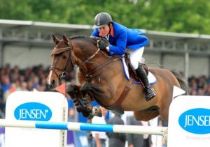 Pennsylvania (Grambinus) sire of Balou RV Grand Prix jumping horse with rider Gerco Schröder.