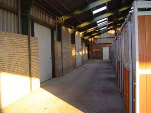 Summary stables, entrance indoor. 